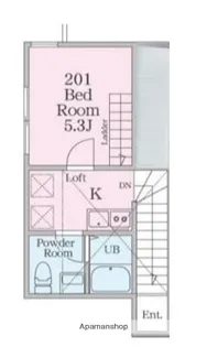 山手仲尾台テラス【2階】の間取り