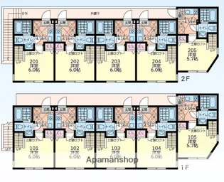 MONT SERENITY 麻溝台【1階】の間取り
