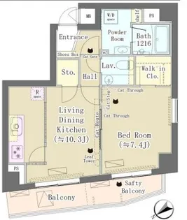 MAISON DE TAKAYA【3階】の間取り