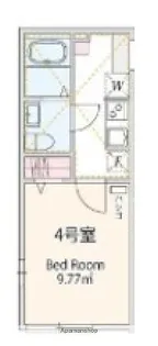 アザーレ・LUX日吉本町【1階】の間取り