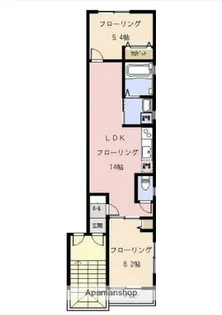 プレジデントマンション日の出町【3階】の間取り
