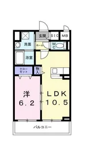 STELLA日吉【2階】の間取り