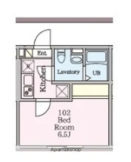 マックス上大岡【1階】の間取り