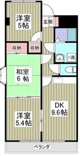 プリンスマンション【2階】の間取り