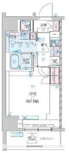ジェノヴィア平塚Ⅲ【5階】の間取り