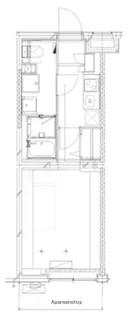 GENOVIA二子新地【2階】の間取り