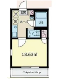 リュクスメゾンヘイアン【3階】の間取り