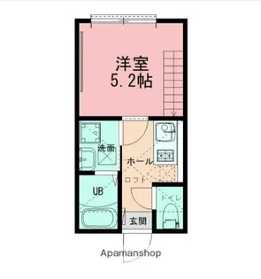NOIR RESIDENCE KIKUNA【2階】の間取り