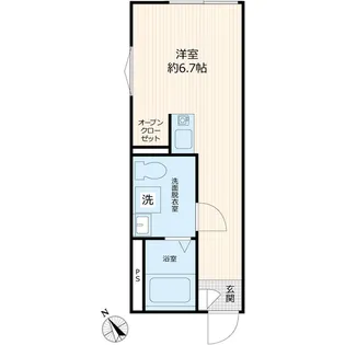グラン橋本【2階】の間取り