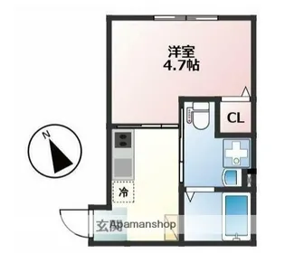 LINOATSURUGAMINE【3階】の間取り