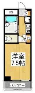 ファリーナ クレオ【5階】の間取り