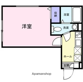 レガーロ湘南平塚【2階】の間取り