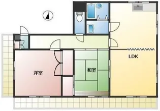 フジミビル【3階】の間取り