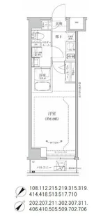 RELUXIA GRANDE 川崎大師公園【2階】の間取り