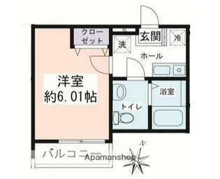 S−CENTER.BUILDⅢ【1階】の間取り