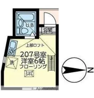 ユナイト白楽シルヴィバレンタイン【2階】の間取り