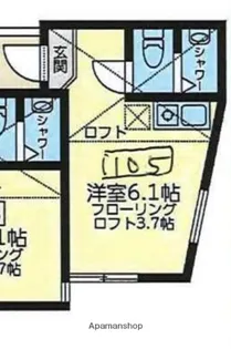 ユナイト金沢八景セシル・パウエル【1階】の間取り