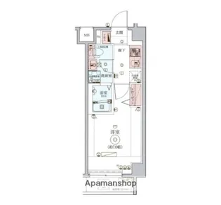 レグゼ鷺沼【3階】の間取り