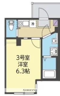 ALMO新杉田【1階】の間取り