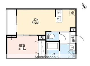 ROBOT HOME HOSHIGAOKA【3階】の間取り