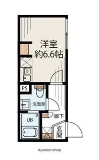 S−TERRACE 元住吉【2階】の間取り