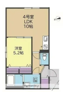 THE COVE(ザ・コーヴ)【2階】の間取り