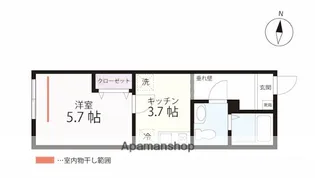 QUIET CRAB HOUSE 本郷台ⅡA号棟【2階】の間取り