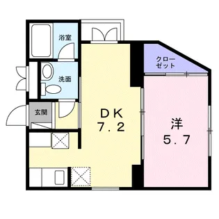 サクラディアⅢ【3階】の間取り