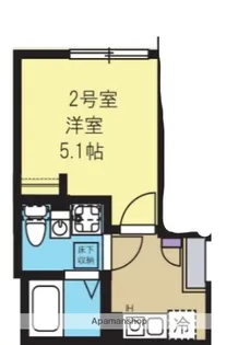 プレナ蒲田【3階】の間取り