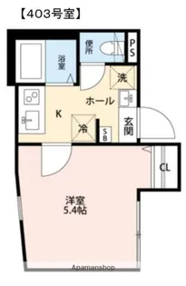 グランクオール久が原【4階】の間取り