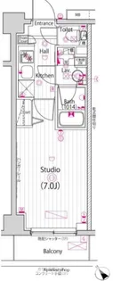 ガーラ・プレシャス横浜西谷【2階】の間取り