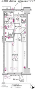 ガーラ・プレシャス横浜西谷【4階】の間取り