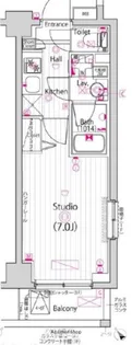 ガーラ・プレシャス横浜西谷【1階】の間取り