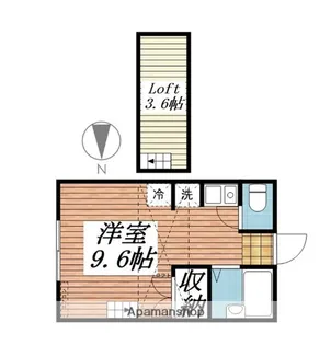 ロイヤルエモンド藤沢【1階】の間取り