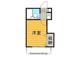 パレス海老名【1階】の間取り