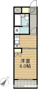 セザール宮崎台【4階】の間取り