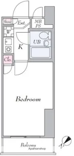 クリオ菊名壱番館【3階】の間取り