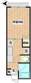フルールハウス【1階】の間取り