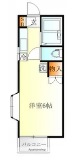 パレ菊名【2階】の間取り