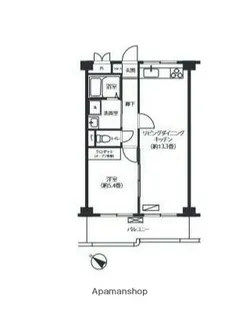 ベルプリューム高津【2階】の間取り