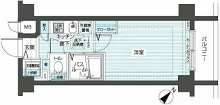 フェニックス新横濱エオール【3階】の間取り