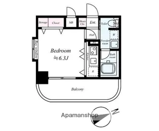 グリフィン横浜・天王町弐番館【5階】の間取り