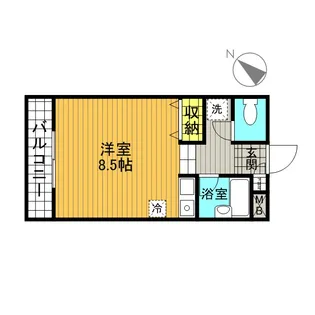 エンスイト妙蓮寺【2階】の間取り