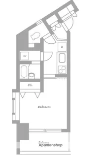 ツインバレー東神奈川【5階】の間取り