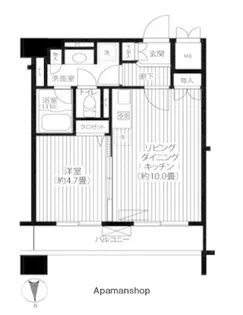 ピエス綱島【2階】の間取り
