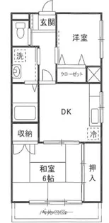 プレシアスムラタ【2階】の間取り