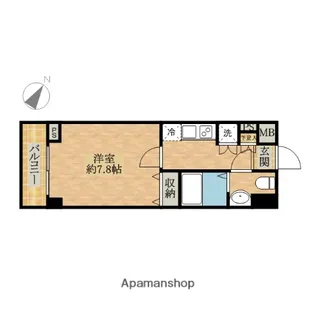 グランフォース横浜関内【3階】の間取り