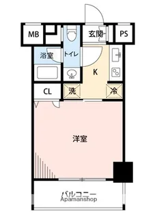 レジディア新横浜【4階】の間取り