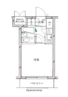 クリオ阪東橋壱番館【4階】の間取り