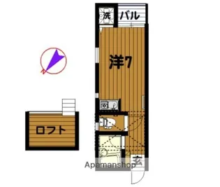サンサーラ泉弐番館【2階】の間取り